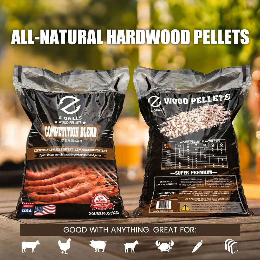 COMPETITION BLEND BBQ GRILL PELLETS Z Grills