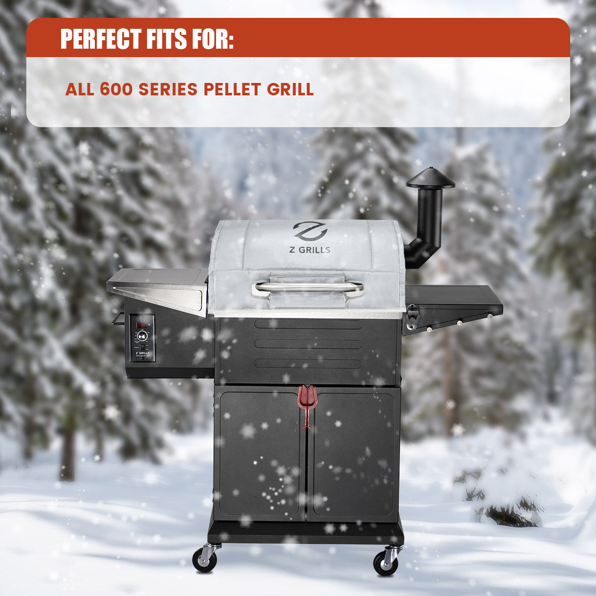 Z GRILLS Thermal Blanket for ZPG 550B Grill Keep Consistent
