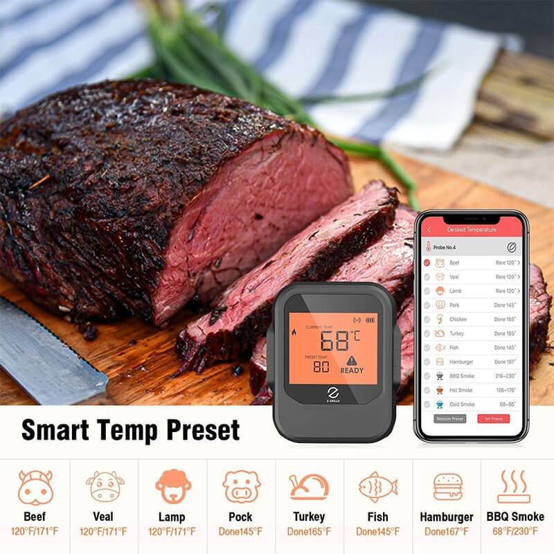 Grill meat thermometer best sale