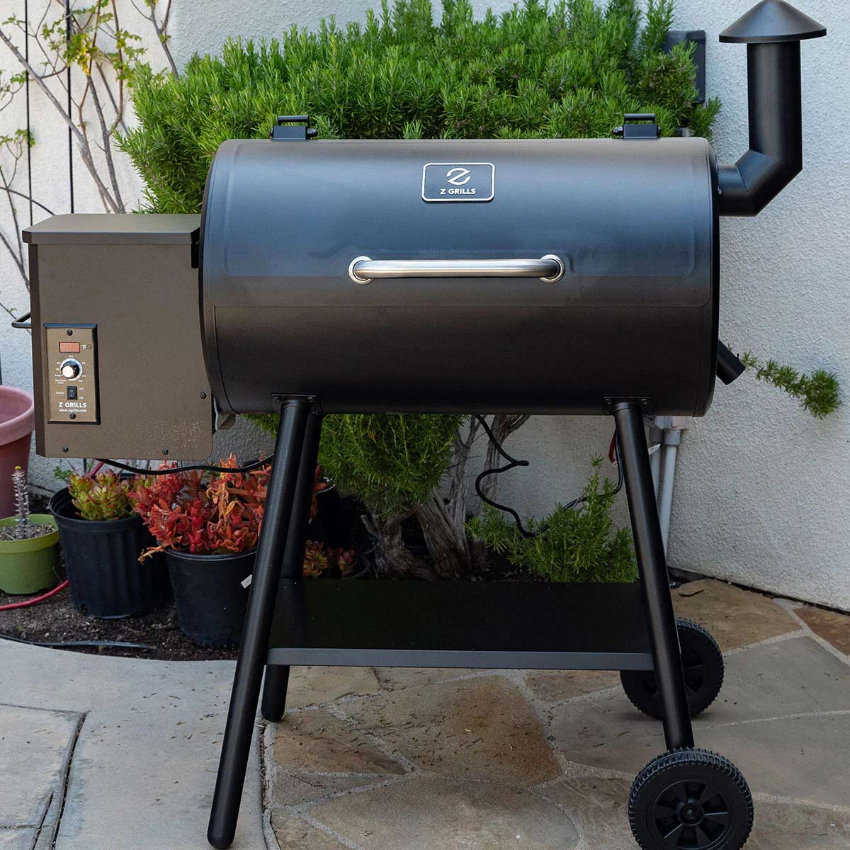 Z GRILLS 550B2 Wood Pellet Grill and Electric Smoker w/ Auto