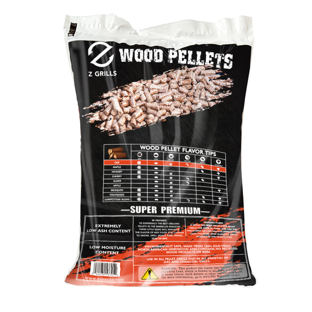 2 OAK WOOD PELLETS 40 LBS